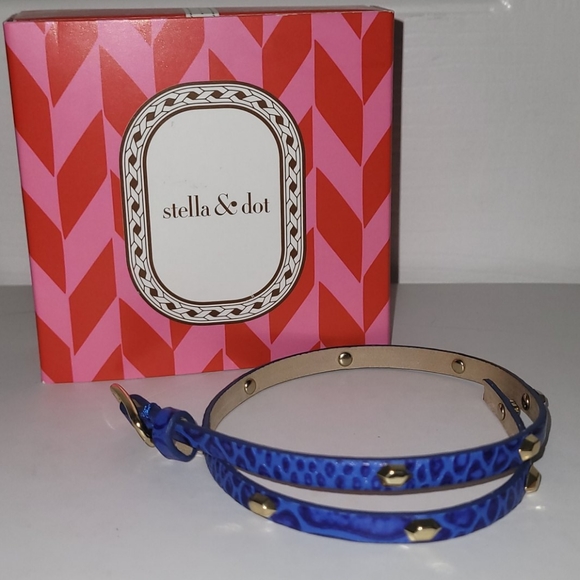 Stella & Dot Hudson Leather Wrap - Picture 2 of 5